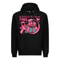 Black in october we wear pink Premium Hoodie - JahusDesignShop