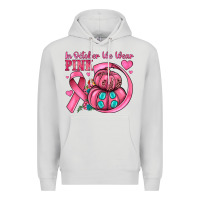 Dove Grey in october we wear pink Premium Hoodie - JahusDesignShop