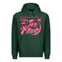 Sports Green in october we wear pink Premium Hoodie - JahusDesignShop