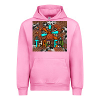 Fuchsia Pink thankful turkey png Urban Hoodie - JahusDesignShop