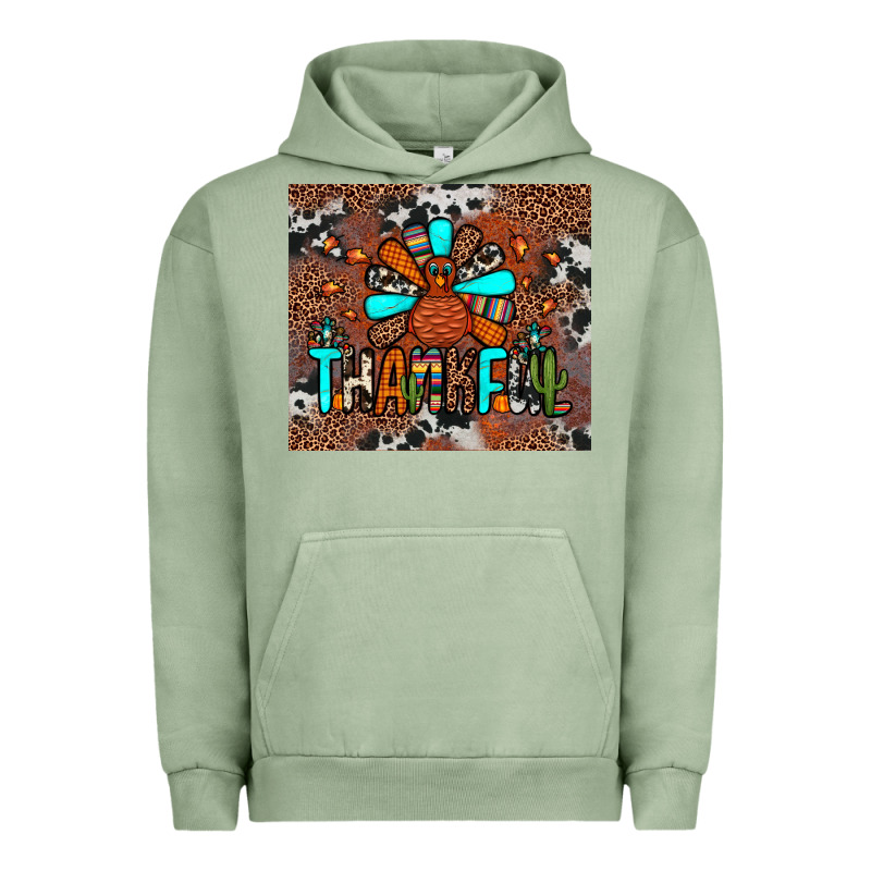 Thankful Turkey Png Urban Hoodie by JahusDesignShop | Teevron