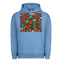 Pigment Pebble Blue thankful turkey png Urban Hoodie - JahusDesignShop