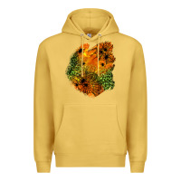 Antique Gold spider leopard  halloween patch Premium Hoodie - BundleAndBundleShop