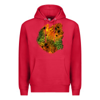 Cardinal spider leopard  halloween patch Premium Hoodie - BundleAndBundleShop