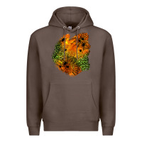 Coffee spider leopard  halloween patch Premium Hoodie - BundleAndBundleShop
