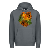 Rock spider leopard  halloween patch Premium Hoodie - BundleAndBundleShop
