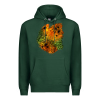 Sports Green spider leopard  halloween patch Premium Hoodie - BundleAndBundleShop