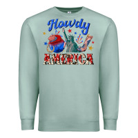 Howdy America Western Premium Sweatshirt | Teevron
