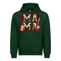 Forest Green baseball mama Urban Hoodie - Jasminsmagicworld