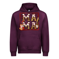Mauve Wine baseball mama Urban Hoodie - Jasminsmagicworld