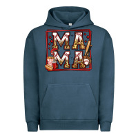 Pigment Midnight Navy baseball mama Urban Hoodie - Jasminsmagicworld