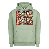 Pigment Oil Green baseball mama Urban Hoodie - Jasminsmagicworld