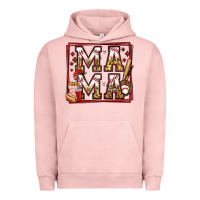 Pigment Salmon baseball mama Urban Hoodie - Jasminsmagicworld