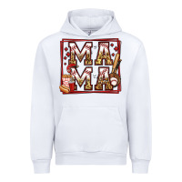 White baseball mama Urban Hoodie - Jasminsmagicworld