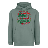Sage a thrill of hope the weary world rejoices Heavyweight Hoodie - MaliasSmallBusiness