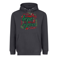 Smoke a thrill of hope the weary world rejoices Heavyweight Hoodie - MaliasSmallBusiness
