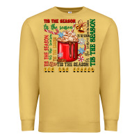 Antique Gold tis the season Premium Sweatshirt - Zillion Design Studio