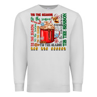 Dove Grey tis the season Premium Sweatshirt - Zillion Design Studio