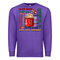 Purple tis the season Premium Sweatshirt - Zillion Design Studio