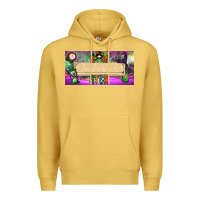 Antique Gold custom name momster license plate template Premium Hoodie - BundleAndBundleShop