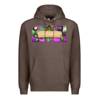 Coffee custom name momster license plate template Premium Hoodie - BundleAndBundleShop