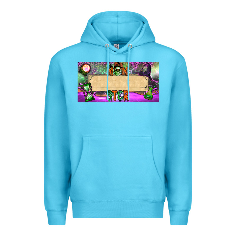 Custom Name Momster License Plate Template Premium Hoodie by BundleAndBundleShop | Teevron