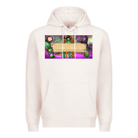 Pale Pink custom name momster license plate template Premium Hoodie - BundleAndBundleShop