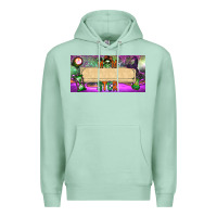Seafoam custom name momster license plate template Premium Hoodie - BundleAndBundleShop