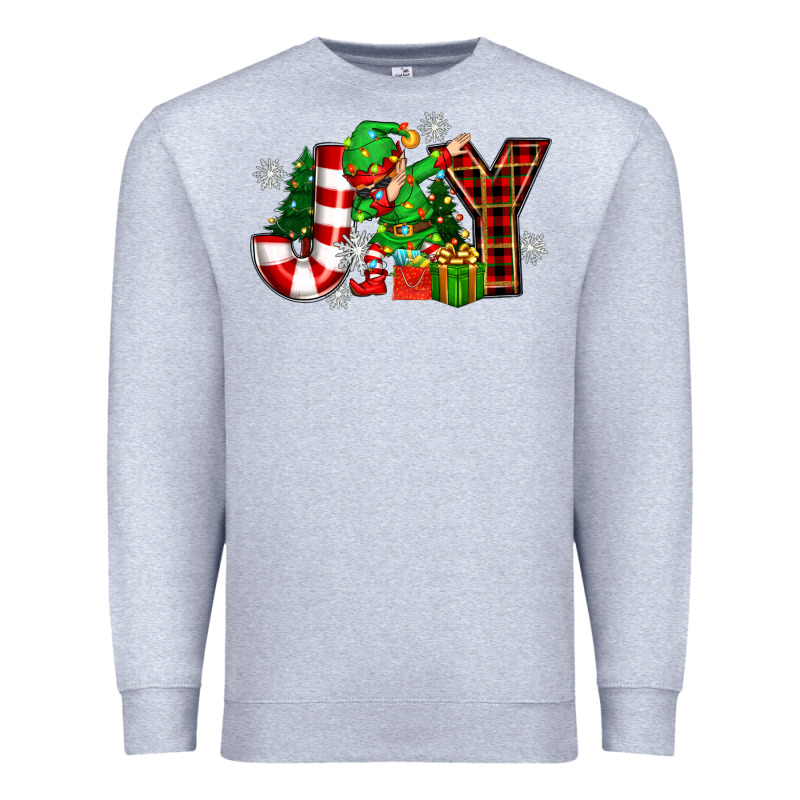 Christmas Joy Elf Premium Sweatshirt by Zillion Design Studio | Teevron