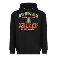 Black awkward in the streets asleep in the sheets Heavyweight Hoodie - MaliasSmallBusiness