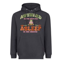 Smoke awkward in the streets asleep in the sheets Heavyweight Hoodie - MaliasSmallBusiness