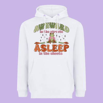 Heavyweight Hoodie awkward in the streets asleep in the sheets