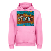 Fuchsia Pink she is strong Urban Hoodie - JahusDesignShop