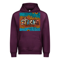 Mauve Wine she is strong Urban Hoodie - JahusDesignShop
