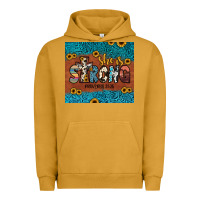 Pigment Peanut Butter she is strong Urban Hoodie - JahusDesignShop