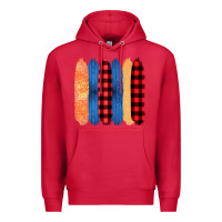 Cardinal Western Farm Life Pattern Brush Stroke Premium Hoodie - Bettercallsaul