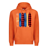 Carrot Western Farm Life Pattern Brush Stroke Premium Hoodie - Bettercallsaul