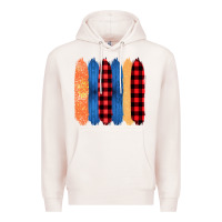 Pale Pink Western Farm Life Pattern Brush Stroke Premium Hoodie - Bettercallsaul