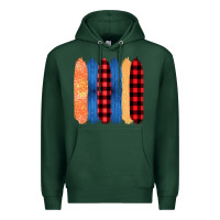 Sports Green Western Farm Life Pattern Brush Stroke Premium Hoodie - Bettercallsaul