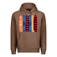Chestnut Western Farm Life Pattern Brush Stroke Premium Hoodie - Bettercallsaul