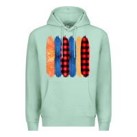 Seafoam Western Farm Life Pattern Brush Stroke Premium Hoodie - Bettercallsaul