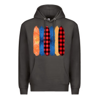 Smoke Western Farm Life Pattern Brush Stroke Premium Hoodie - Bettercallsaul