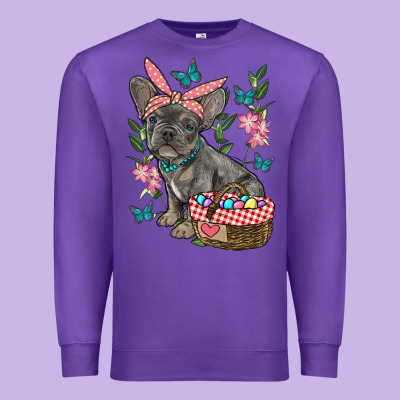 Premium Sweatshirt easter french bulldog