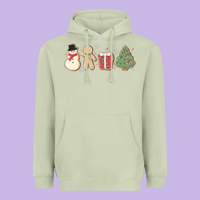 Heavyweight Hoodie christmas gingerbread cookies
