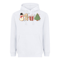 White christmas gingerbread cookies Heavyweight Hoodie - MaliasSmallBusiness