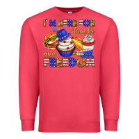Cardinal i m here for snacks and freedom Premium Sweatshirt - texasbilliewilder