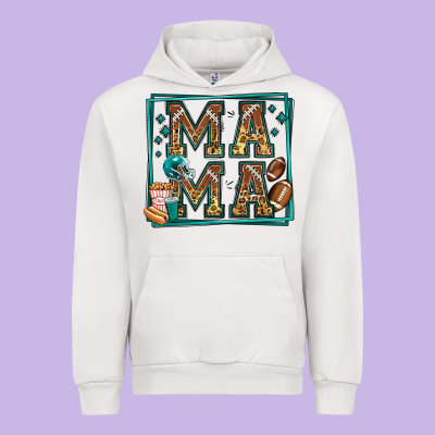 American Football Mama Urban Hoodie Designed By Jasminsmagicworld