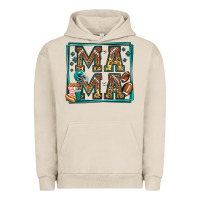 Pigment French Oak american football mama Urban Hoodie - Jasminsmagicworld