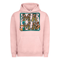Pigment Salmon american football mama Urban Hoodie - Jasminsmagicworld