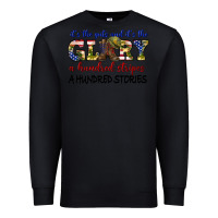 Black its the guts and its the glory a hundred stripes Premium Sweatshirt - texasbilliewilder